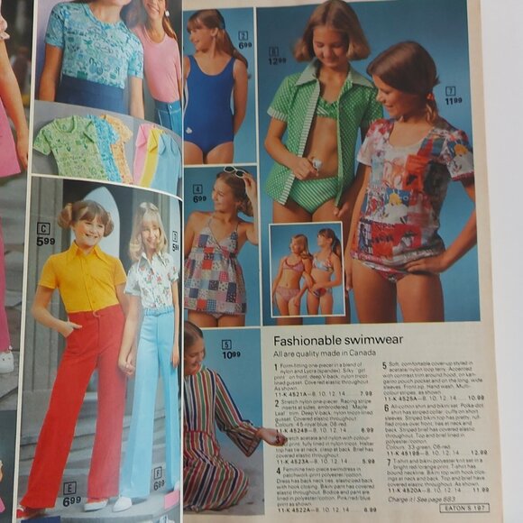 EATON'S 1976 Spring & Summer CATALOG - w/sleeve VG Con 698 Pages Vintage CANADA - Picture 6 of 12